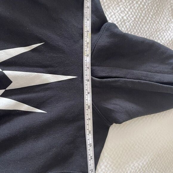 Gildan Boy Kids Pullover Black Jacket Hoodie Sweatshirt XS - Youth (4-5) - Picture 4 of 9